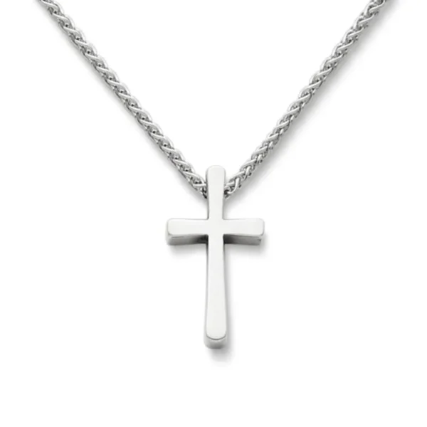 Petite Latin Cross Necklace